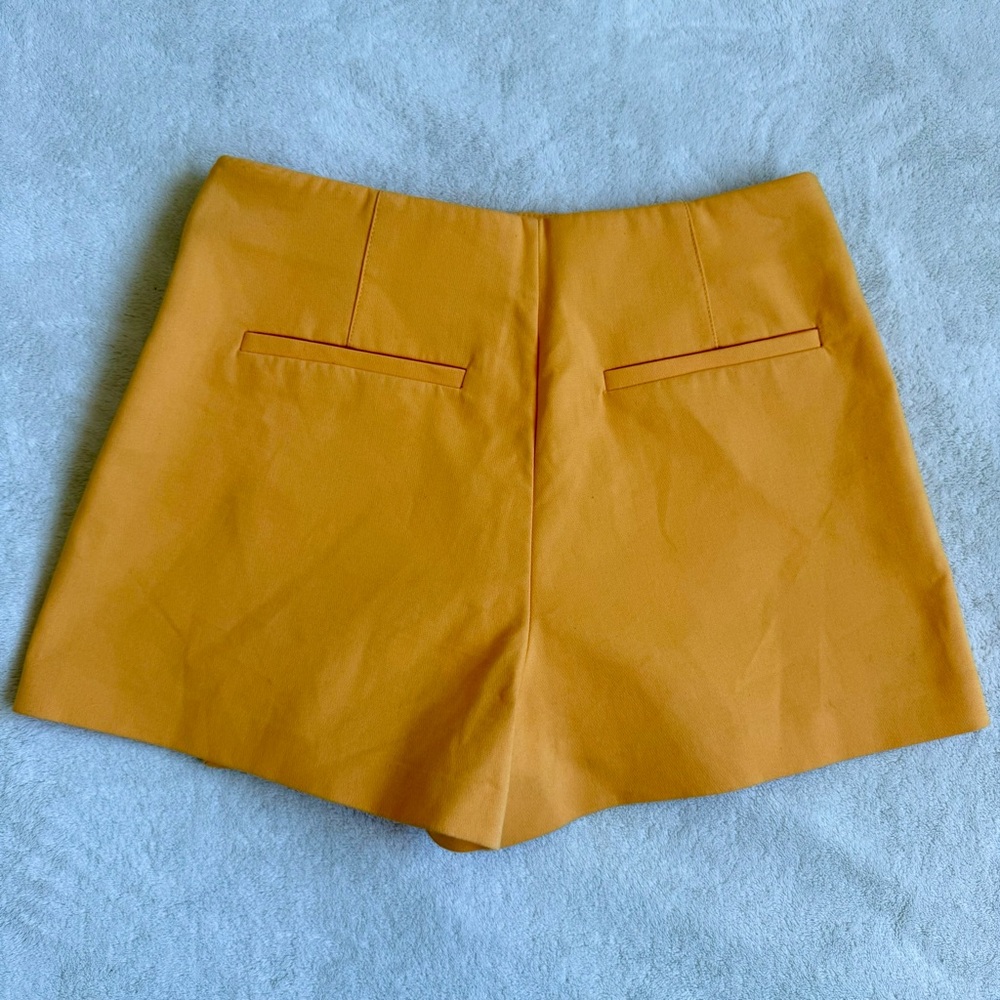 Zara Asymmetrical Skort in Orange - Picture 8 of 13